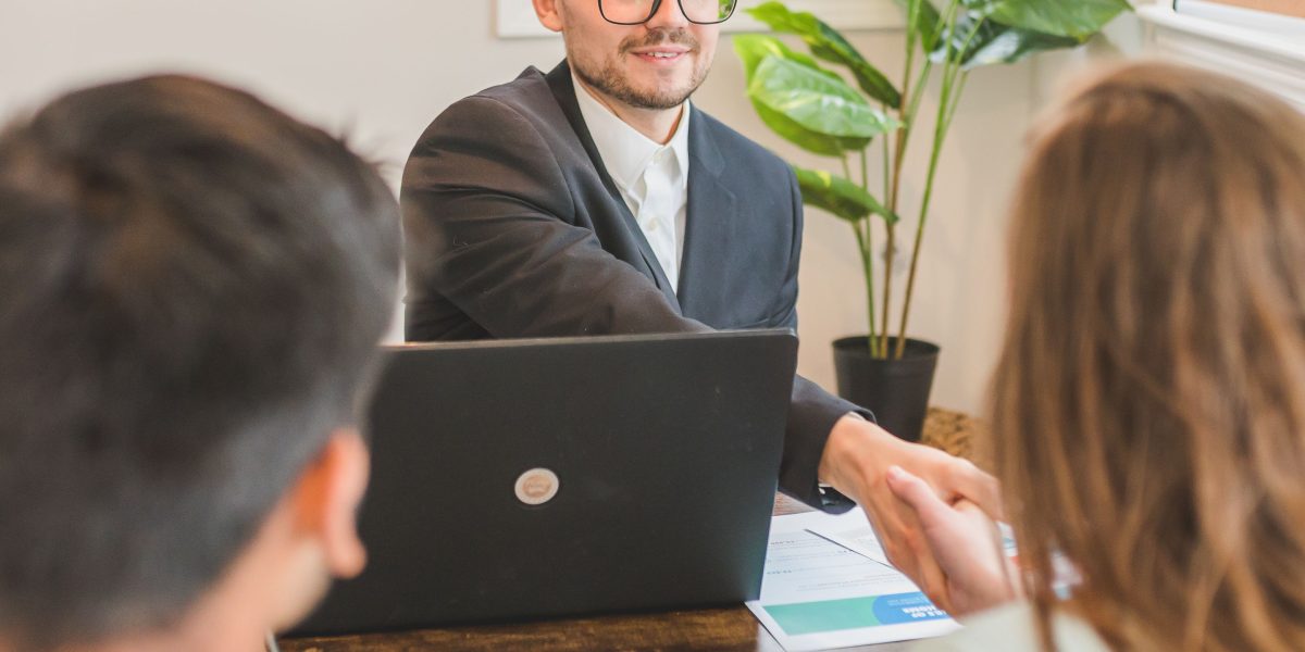 A professional financial advisor providing personalized guidance to a client.