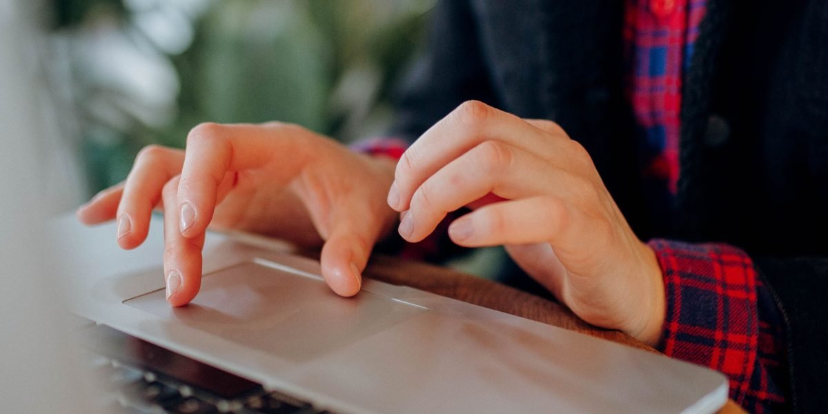 A person actively browsing real estate listings, ready to make a decision.