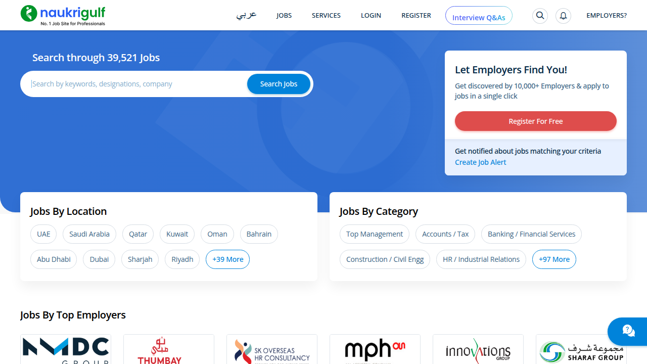 Naukrigulf serves as a key online job portal for professionals seeking real estate marketing roles in Dubai.